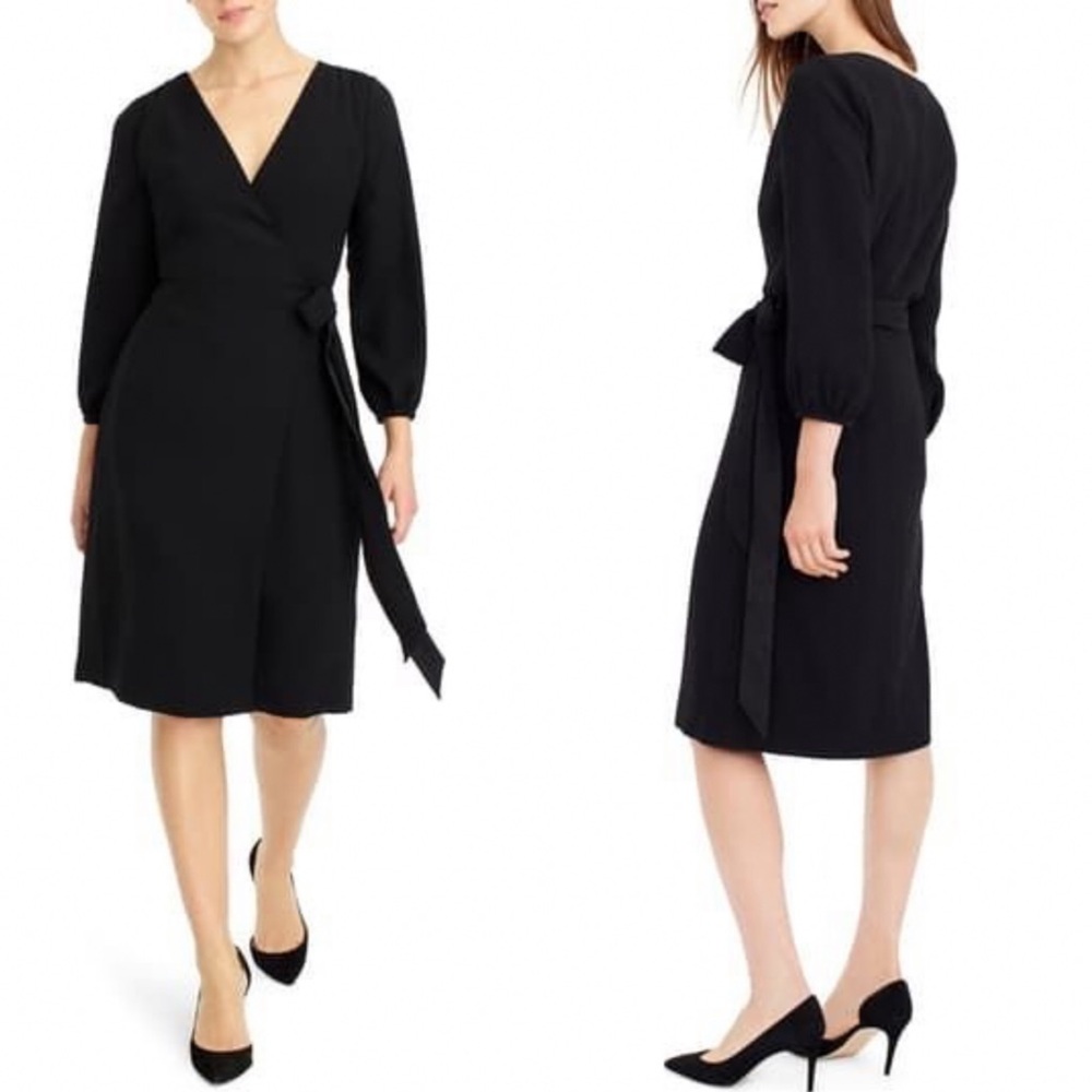 J. Crew 365 Crepe Wrap Dress